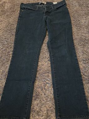 Dark Blue Women’s Straight-Leg Jeans